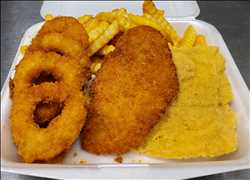 Fried Chicken, Fish Fillet & Shrimp .